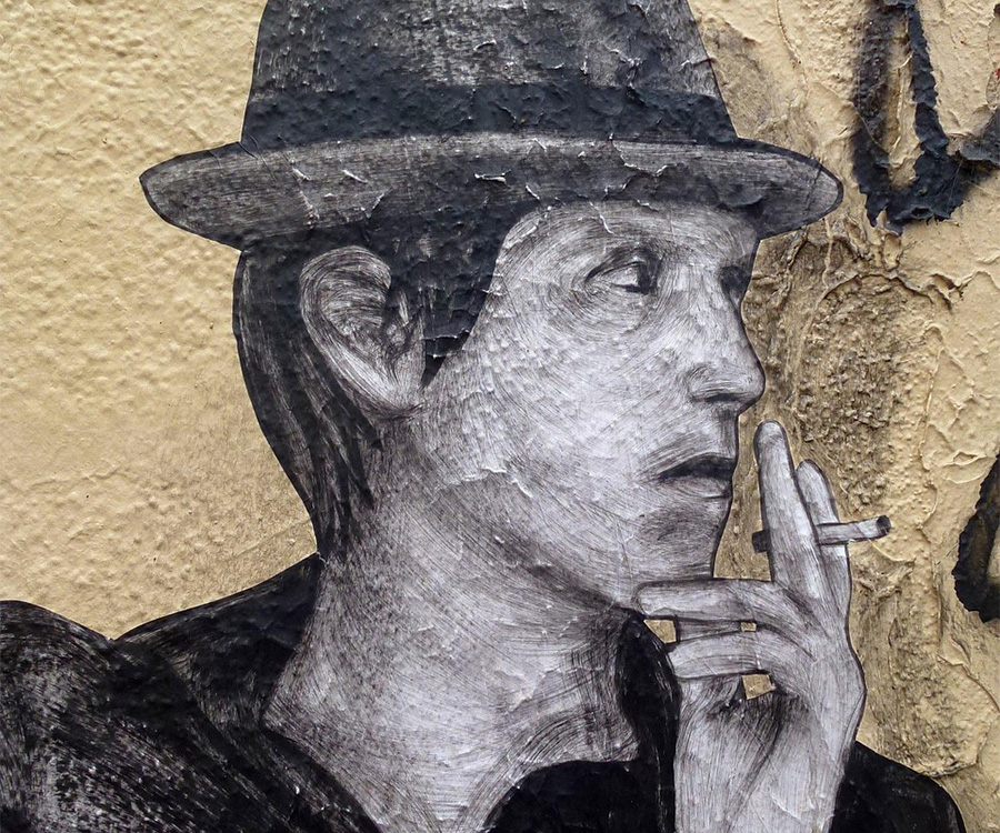 Spark and Hat in Italy